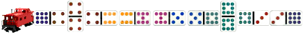 Image of Mexican Train Dominos for Rules and Strategies